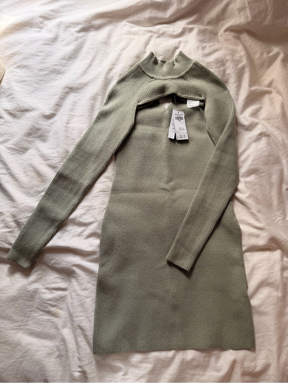 Abercrombie Knit Dress - Sage Green